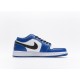 나이키 조던 1 로우 하이퍼 로얄 오렌지 필 Jordan 1 Low Hyper Royal Orange Peel 553558-401