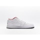 나이키 조던 1 로우 화이트 레드 (GS) Jordan 1 Low White Red 553560-164