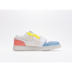 나이키 조던 1 로우 투 마이 퍼스트 코치 Jordan 1 Low To My First Coach DJ6909-100