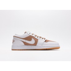 나이키 조던 1 로우 화이트 헴프 검 옐로우 Jordan 1 Low White Hemp Gum Yellow DN6999-100