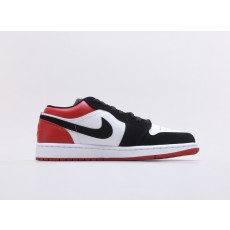 나이키 조던 1 로우 블랙토 Jordan 1 Low Black Toe 553558-116