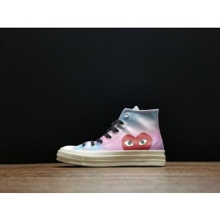 컨버스 척70 x 꼼데가르송 플레이 converse Chuck70 CDG Play 162198C