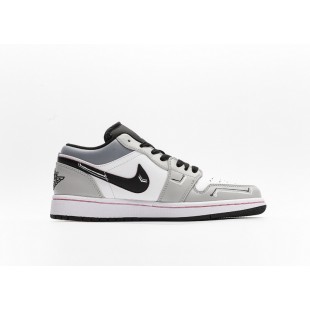 나이키 조던 1 로우 그레이 포그 블랙 블리치드 코랄 Jordan 1 Low Grey Fog Black Bleached Coral 553558-062