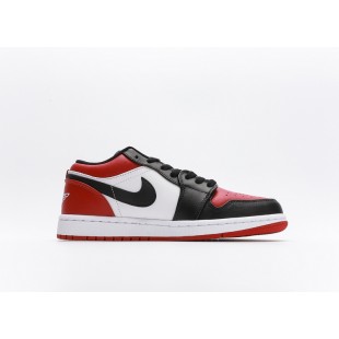 조던 1 로우 브레드 토 Jordan 1 Low Bred Toe 553558-612