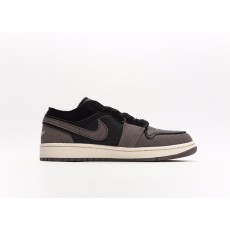 나이키 조던 1 로우 SE 크래프트 블랙 시멘트 그레이 Jordan 1 Low SE Craft Black Cement Grey DN1635-001