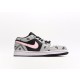 나이키 조던 1 로우 그레이 포그 블랙 블리치드 코랄 Jordan 1 Low Grey Fog Black Bleached Coral 553558-062