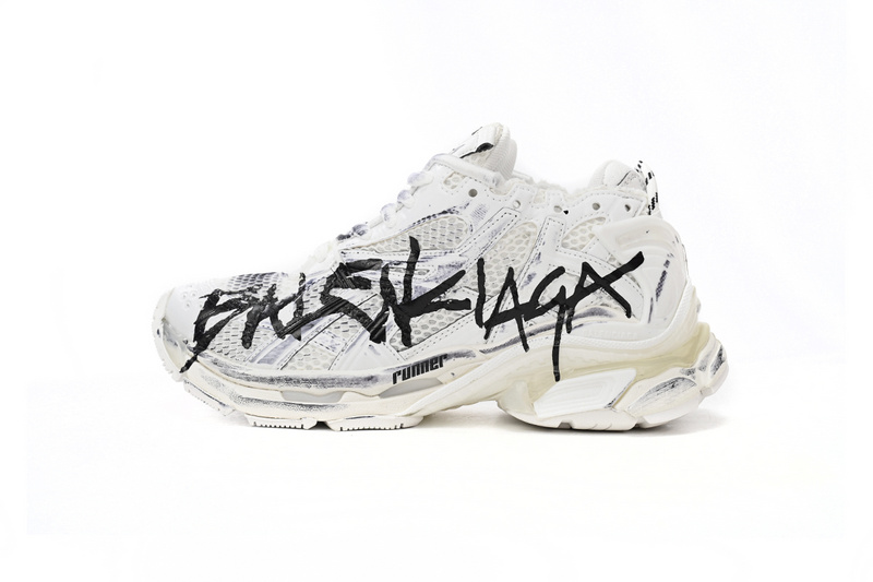 발렌시아가  Runner White And Black BLG 10045
