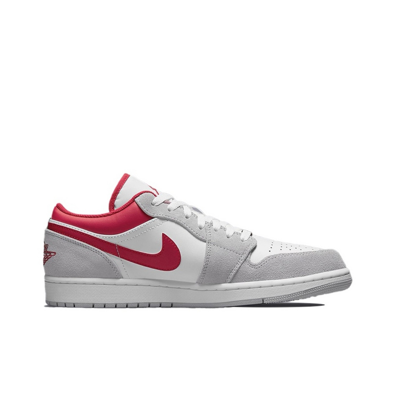 나이키 조던 1 로우 SE 라이트 스모크 그레이 짐레드 Jordan 1 Low SE Light Smoke Grey Gym Red DC6991-016