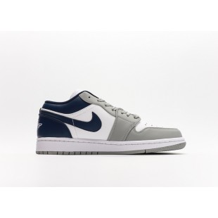 나이키 조던 1 로우 화이트 그레이 블루 (W) Jordan 1 Low White Grey Blue DC0774-042