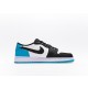 나이키 조던 1 레트로 로우 OG 블랙 앤 다크 파우더 블루 Jordan 1 Retro Low OG Black and Dark Powder Blue CZ0790-104