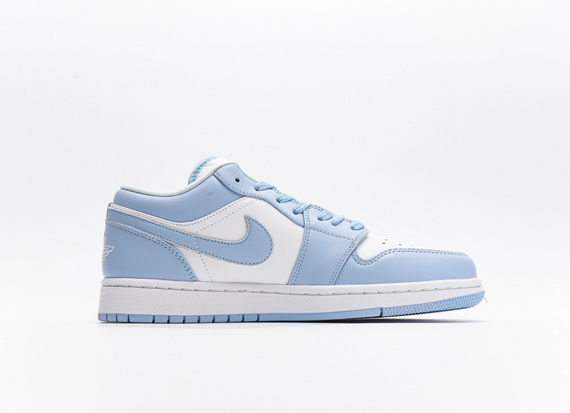 나이키 조던 1 로우 화이트 아이스 블루 (W) Jordan 1 Low White Ice Blue DC0774-141
