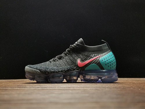 나이키 에어 베이퍼맥스 플라이니트 2 블랙 핫 펀치 Nike Air VaporMax Flyknit 2 Black Hot Punch 942842-003