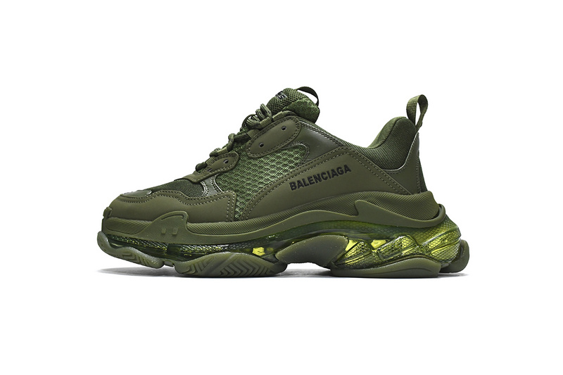 발렌시아가 Triple S Pitch Green BLG 10180