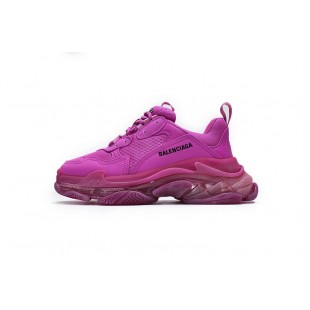 발렌시아가 Triple S Plum Red BLG 10177