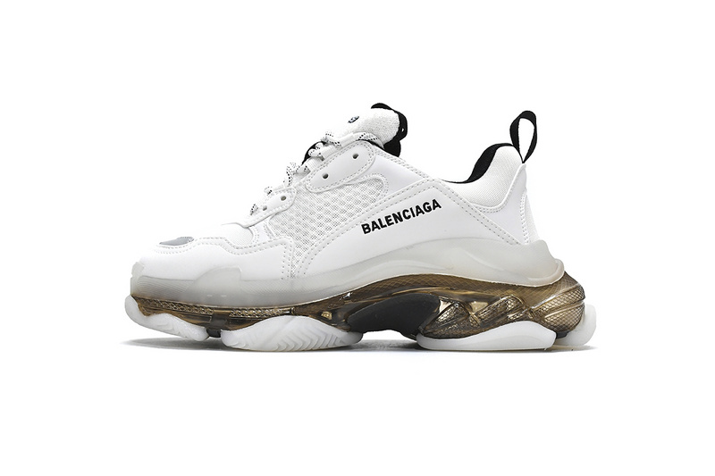 발렌시아가 Triple S White Carbon Ash BLG 10176
