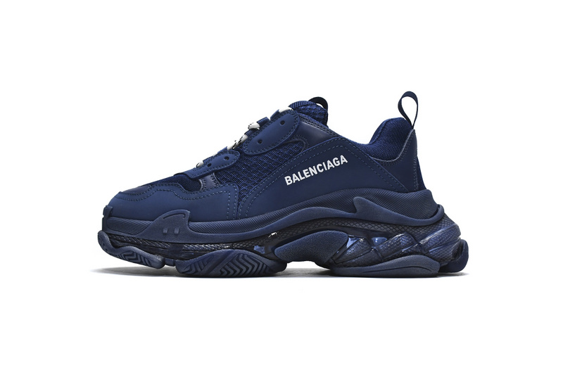 발렌시아가 Triple S Dark Blue BLG 10174