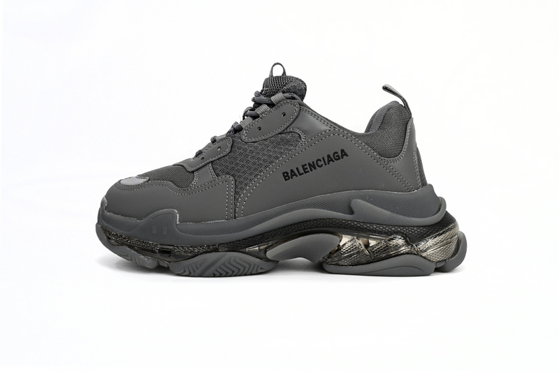 발렌시아가 Triple S Dark Grey BLG 10172