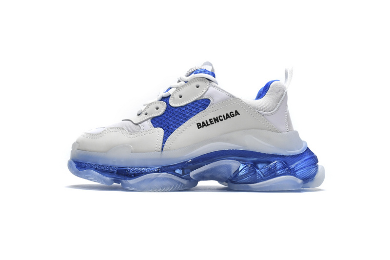 발렌시아가 Triple S Grey Blue BLG 10161