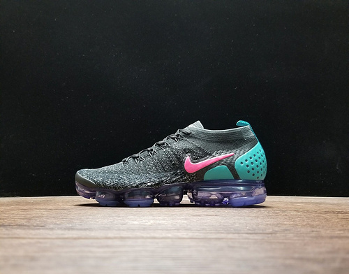 나이키 에어 베이퍼맥스 플라이니트 2 블랙 핫 펀치 Nike Air VaporMax Flyknit 2 Black Hot Punch 942842-003