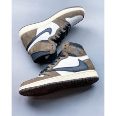 조던 1 x 트래비스 스캇 레트로 하이 OG SP 모카 Jordan 1 x Travis Scott Retro High OG SP Mocha CD4487-100