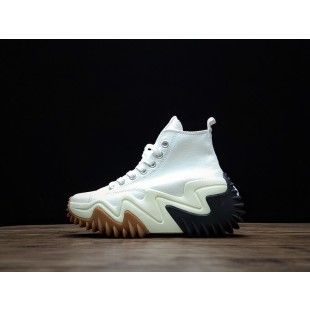 컨버스 런스타 모션 하이 화이트/블랙 Converse Run Star Motion 171546C