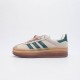 아디다스 가젤 볼드 크림 화이트 컬리지에이트 그린 Adidas Gazelle Bold Cream White Collegiate Green ID7056