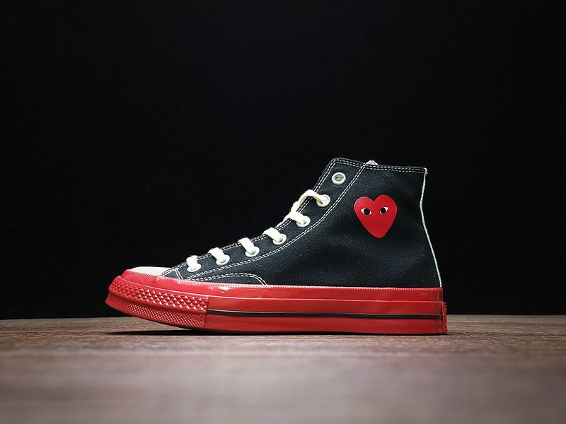 컨버스X꼼데 가르송 플레이 converse X Comme Des Garçons Play A01793C