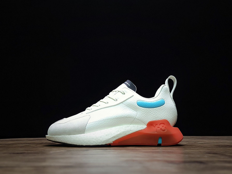 아디다스 Y-3 Orisan Boost Sneakers White∕Red∕Cyan FX1428