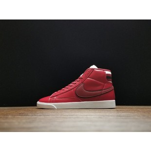 나이키 블레이저 미드 Nike Blazer Mid White Blackened Blue Red Crush AV9375-605