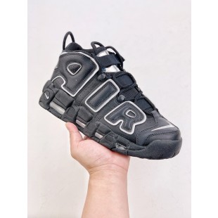나이키 에어 모어 업템포 블랙 Nike Air More Uptempo Black DQ0839-001