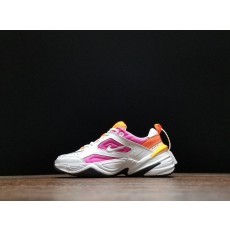 나이키 WMNS M2K 테크노 화이트/오렌지/핑크 NIKE M2K Tekno White∕Orange∕Pink AO3108-104