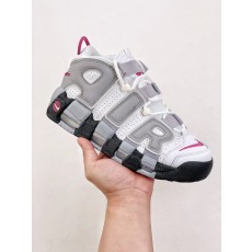 나이키 에어 모어 업템포 로즈우드 앤 울프 그레이 (W) Nike Air More Uptempo Rosewood and Wolf Grey DV1137-100