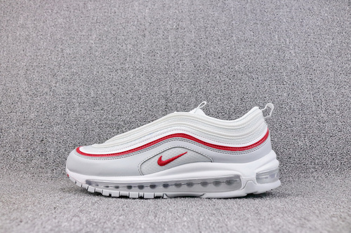 나이키 에어맥스 97 화이트 유니버시티 레드 OG Nike Air Max 97 White Pure Platinum University Red AR5531-002