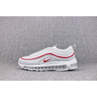 나이키 에어맥스 97 화이트 유니버시티 레드 OG Nike Air Max 97 White Pure Platinum University Red AR5531-002