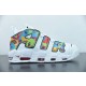 나이키 에어 모어 업템포 피스, 러브, 스우시 Nike Air More Uptempo Peace, Love, Swoosh DM8150-100