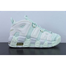 나이키 에어 모어 업템포 발레이 그린 (W) Nike Air More Uptempo Barley Green 917593-300