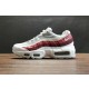 나이키 에어맥스 95 퓨오레드 화이트 그레이 레드 Nike Air Max 95 Essential Pure Red 749766-103