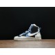 나이키 x 사카이 블레이저 미드 화이트 블랙 레전드 블루 Nike x Sacai Blazer Mid White Black Legend Blue BV0072-001