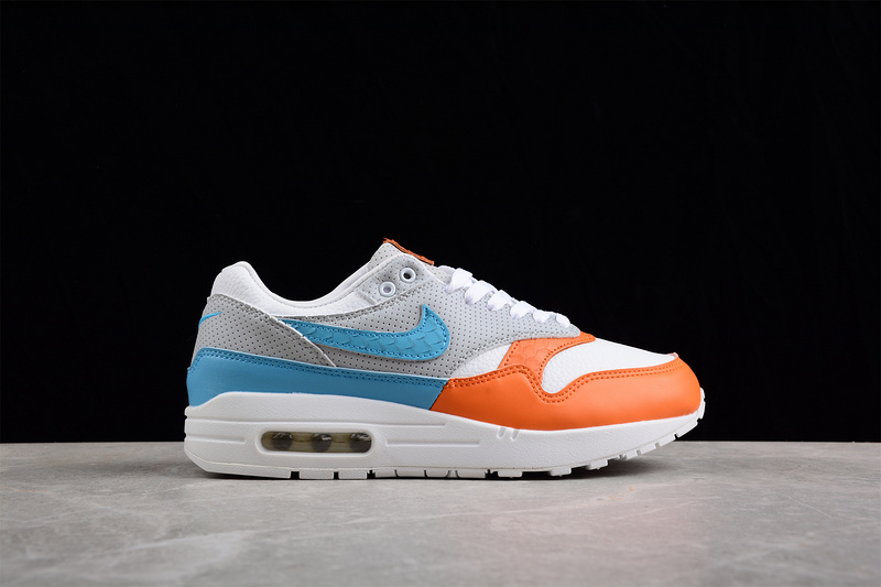 나이키 에어 맥스 1 PRM오렌지/그레이/블루 Nike Air Max 1 PRMOrange/Grey/Blue CT1623-001