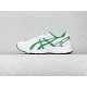 아식스 조그 100 S 화이트 그린 - 2E 와이드 Asics Jog 100 S White Green - 2E Wide 1201A896-100