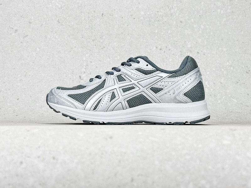 아식스 조그 100 S SMU 시트 락 퓨어 실버 - 2E 와이드 Asics Jog 100 S SMU Sheet Rock Pure Silver - 2E Wide 1201A773-020