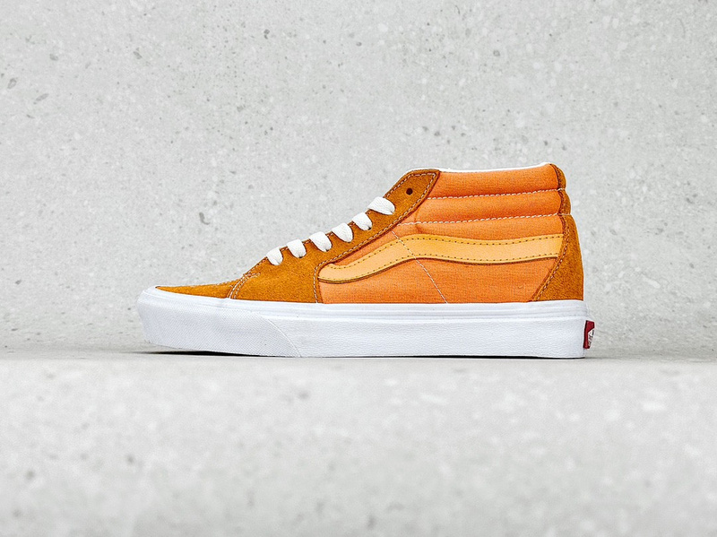 반스 Vans Sk8-Mid Orange∕Yellow∕White VAN10041