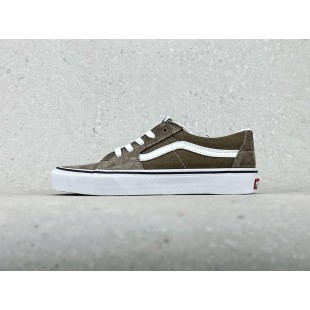 반스 VANS SK8-Low Brown∕White VAN10017