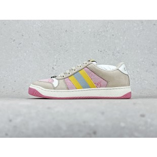 구찌 디스트레스드 스크리너 스니커즈  Gucci Distressed Screener sneaker 741575 9SFR0 8478