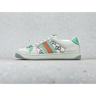 구찌 디스트레스드 스크리너 스니커즈  Gucci Distressed Screener sneaker 741575 9SFR0 8480