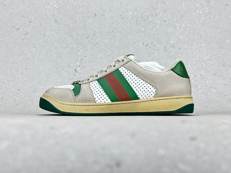 구찌 디스트레스드 스크리너 스니커즈  Gucci Distressed Screener sneaker 677423 9SFR0 4983