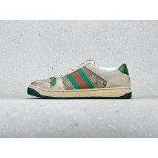 구찌 디스트레스드 스크리너 스니커즈  Gucci Distressed Screener sneaker 546551 9Y920 9666