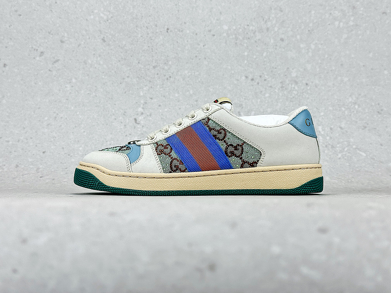 구찌 디스트레스드 스크리너 스니커즈  Gucci Distressed Screener sneaker 546163 0YI20 9582
