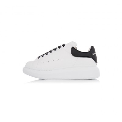 알렉산더 맥퀸 오버솔 스니커즈 화이트 블랙 Alexander McQueen MCQ10009