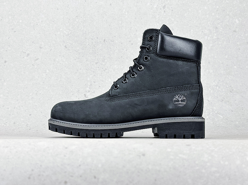 팀버랜드 프리미엄 6인치 워터프루프 부츠 블랙 누벅 Timberland Premium 6 inch Waterproof Boot Black Nubuck TB0100730-011 TML10004